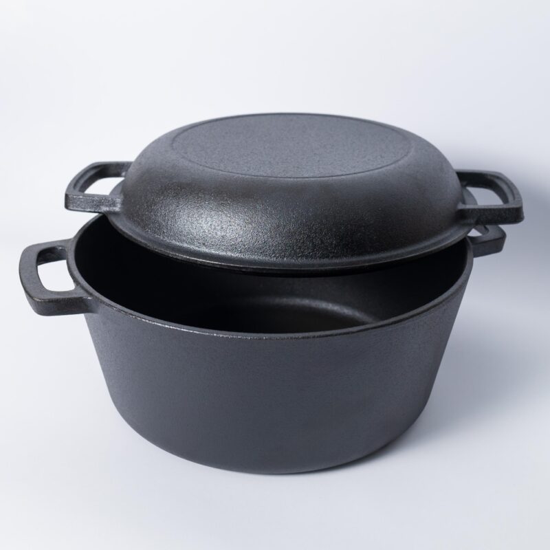 Uno Casa Double Dutch Oven – Višenamenski Tiganj i Lonac za Svaku Priliku
